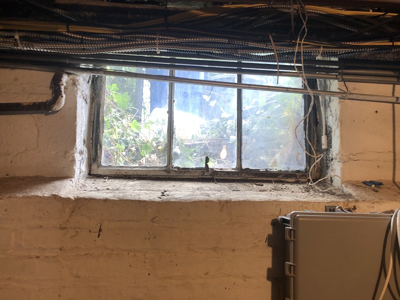 New Andersen basement windows offer protection from the elements 
